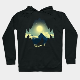 Good Night Wolf Den Nature Hoodie